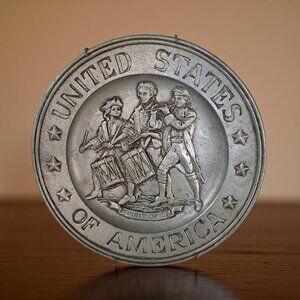 United States of America Spirit of 76 Vintage Plate Number 5013 Sexton 1972 USA